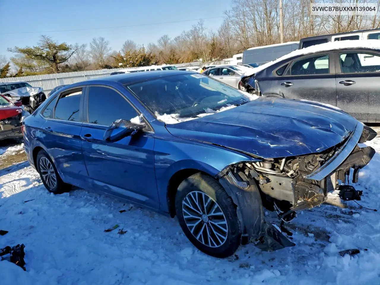 3VWCB7BUXKM139064 2019 Volkswagen Jetta S