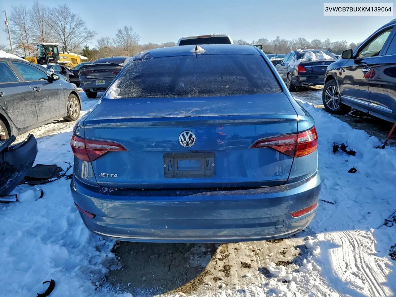 3VWCB7BUXKM139064 2019 Volkswagen Jetta S