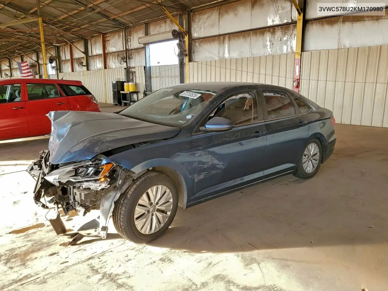 3VWC57BU2KM170980 2019 Volkswagen Jetta S