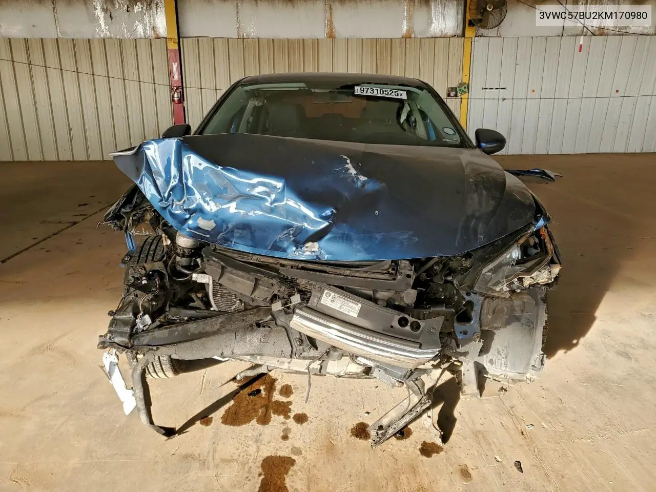 3VWC57BU2KM170980 2019 Volkswagen Jetta S
