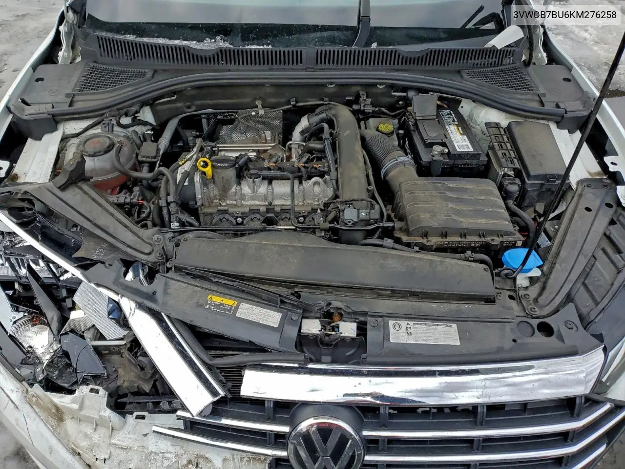 3VWCB7BU6KM276258 2019 Volkswagen Jetta S