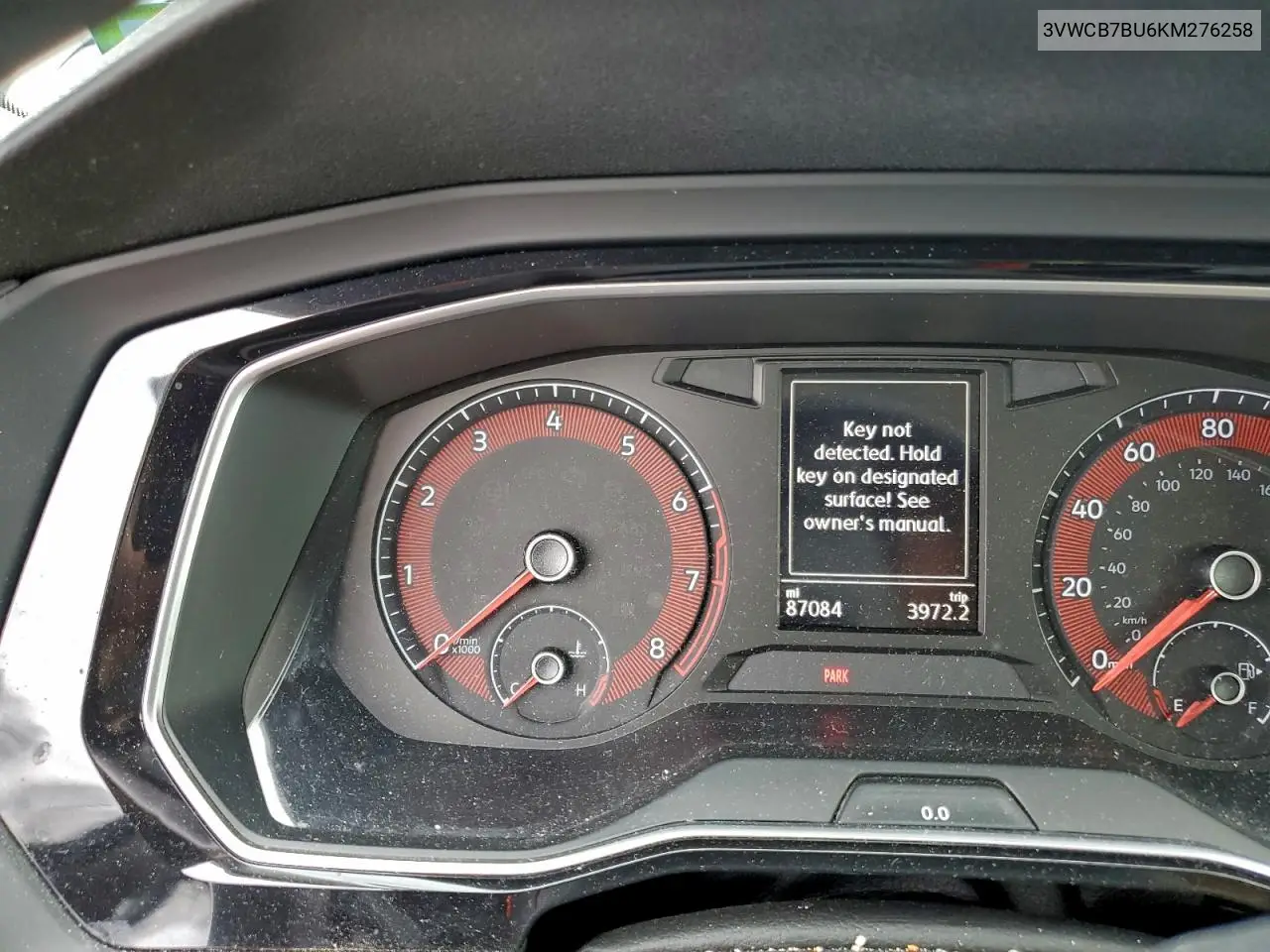 3VWCB7BU6KM276258 2019 Volkswagen Jetta S