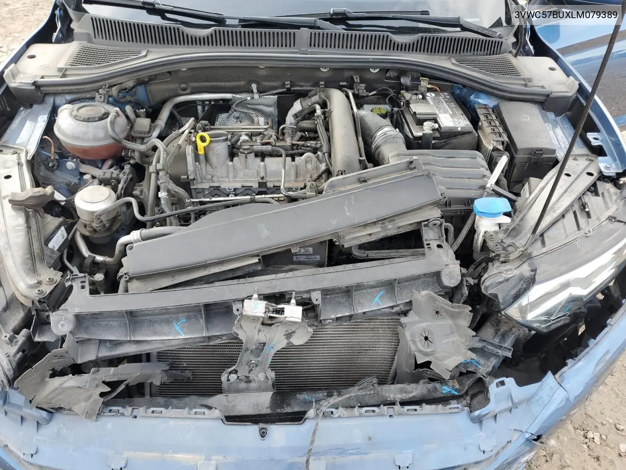 3VWC57BUXLM079389 2020 Volkswagen Jetta S