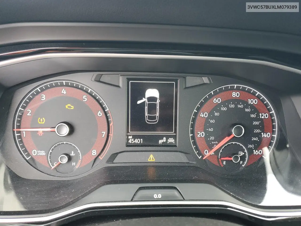 3VWC57BUXLM079389 2020 Volkswagen Jetta S