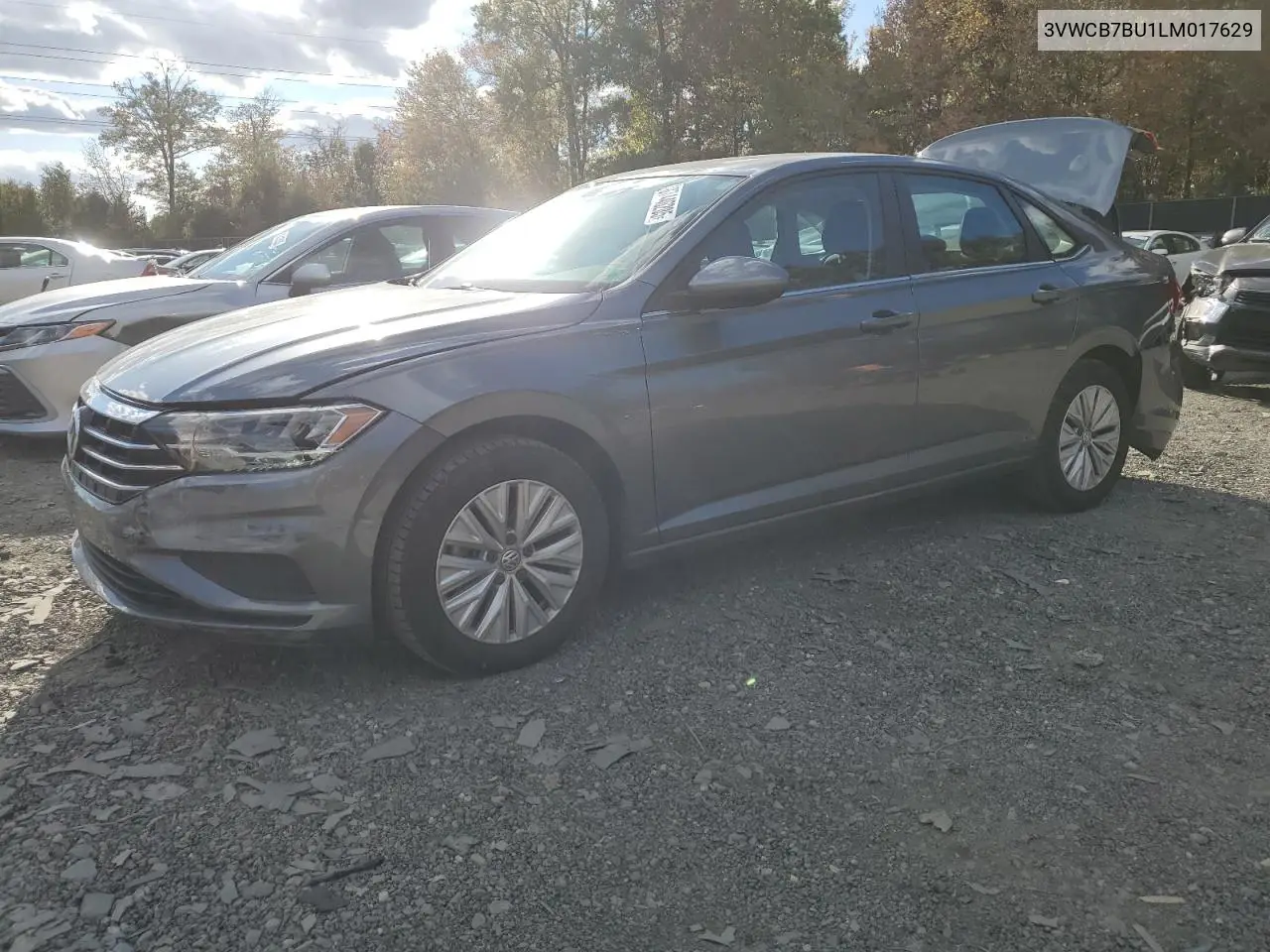 3VWCB7BU1LM017629 2020 Volkswagen Jetta S