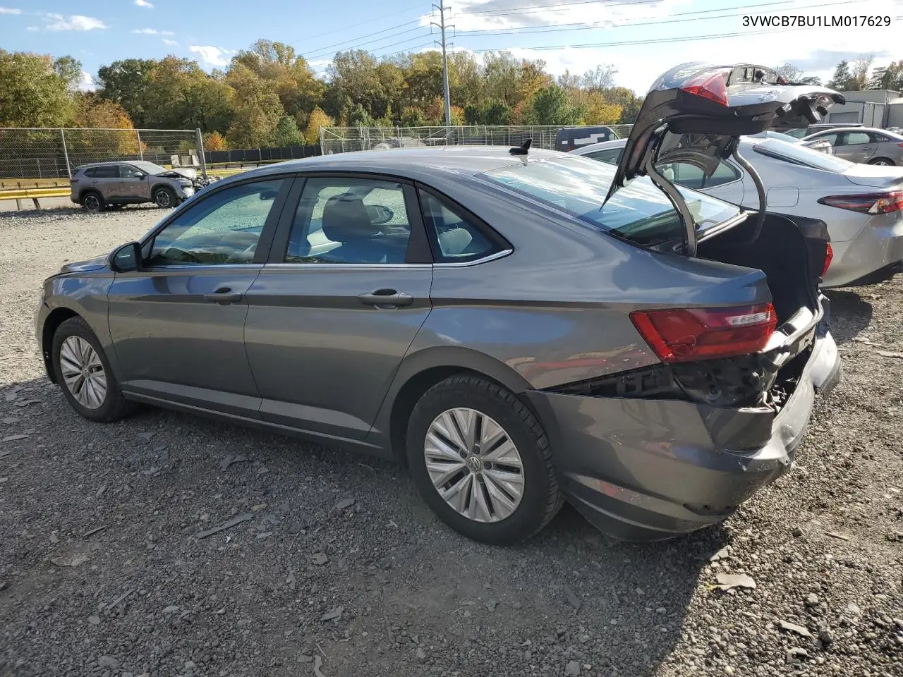 3VWCB7BU1LM017629 2020 Volkswagen Jetta S