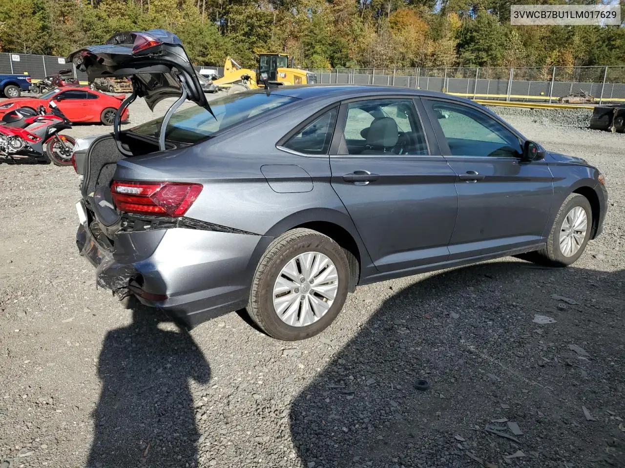 3VWCB7BU1LM017629 2020 Volkswagen Jetta S