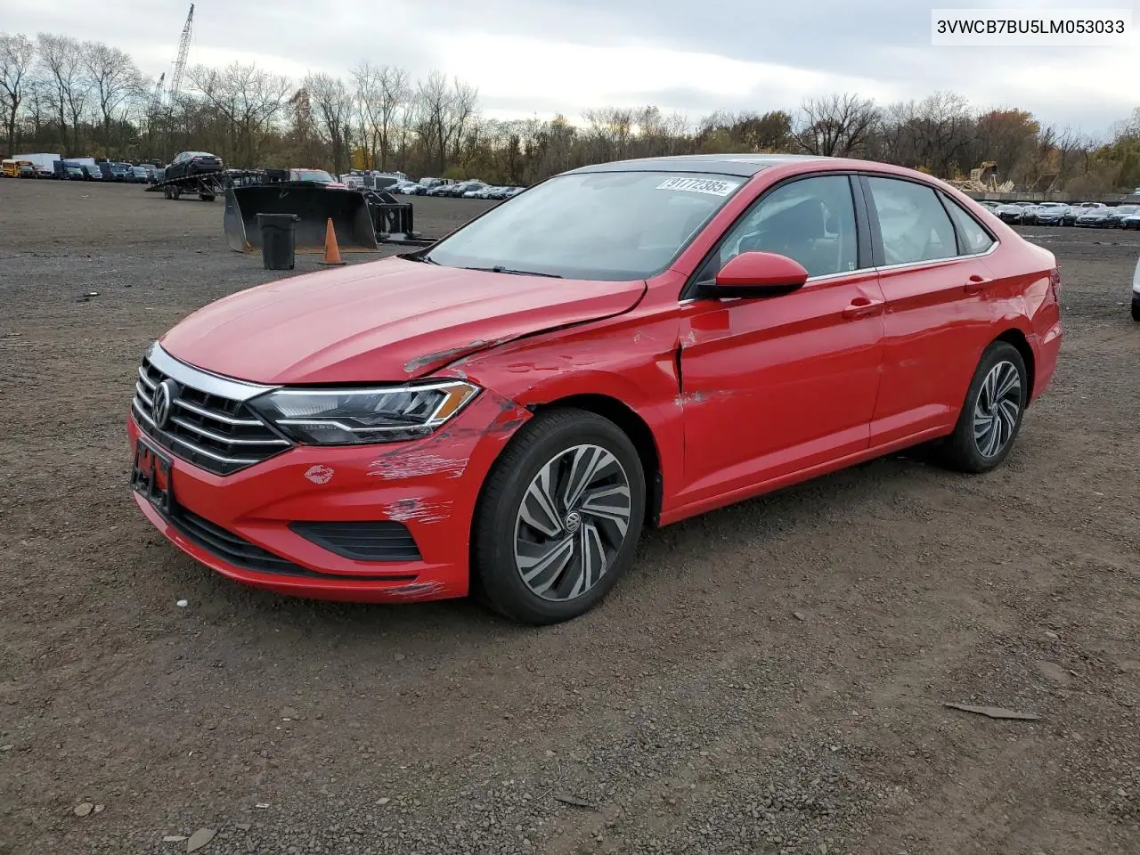 3VWCB7BU5LM053033 2020 Volkswagen Jetta S