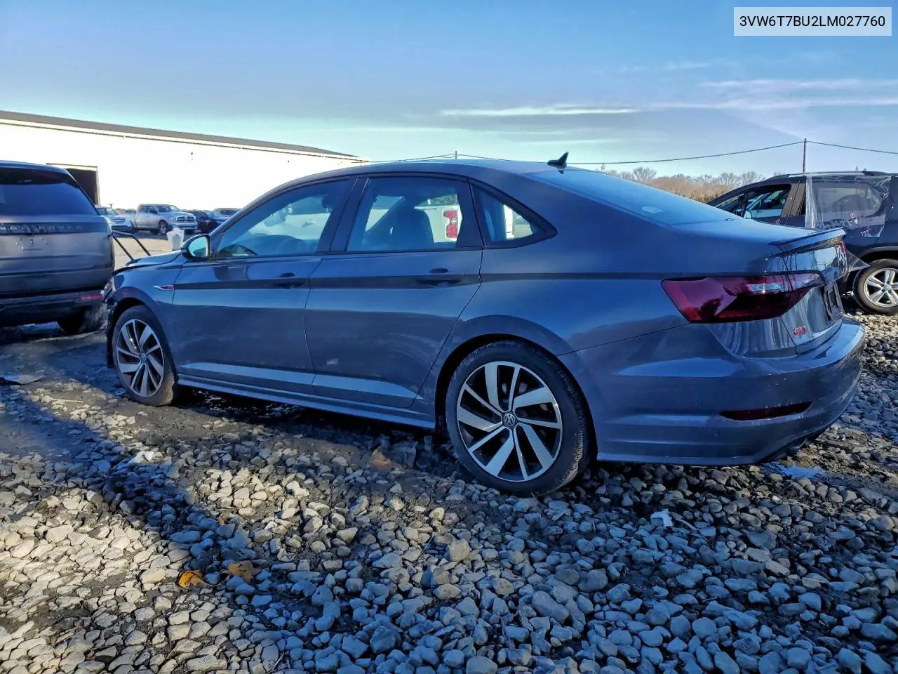 3VW6T7BU2LM027760 2020 Volkswagen Jetta Gli