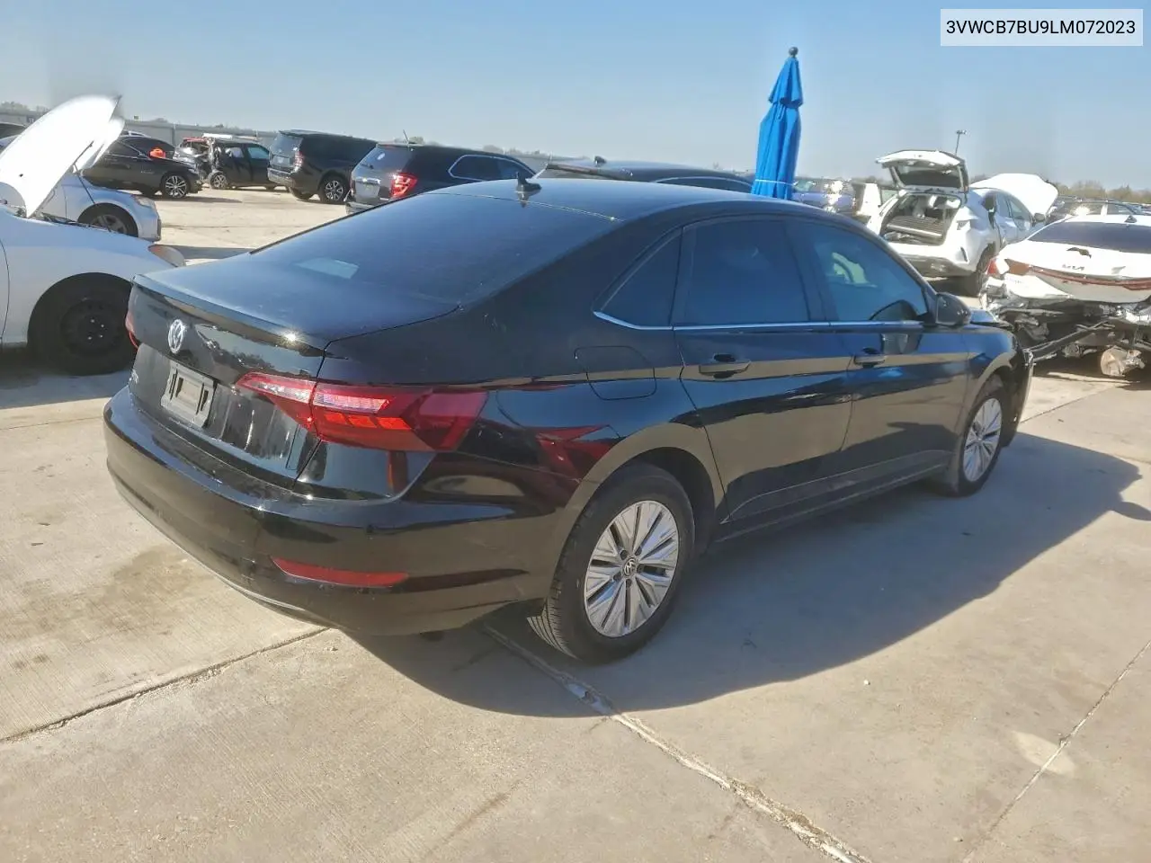 3VWCB7BU9LM072023 2020 Volkswagen Jetta S