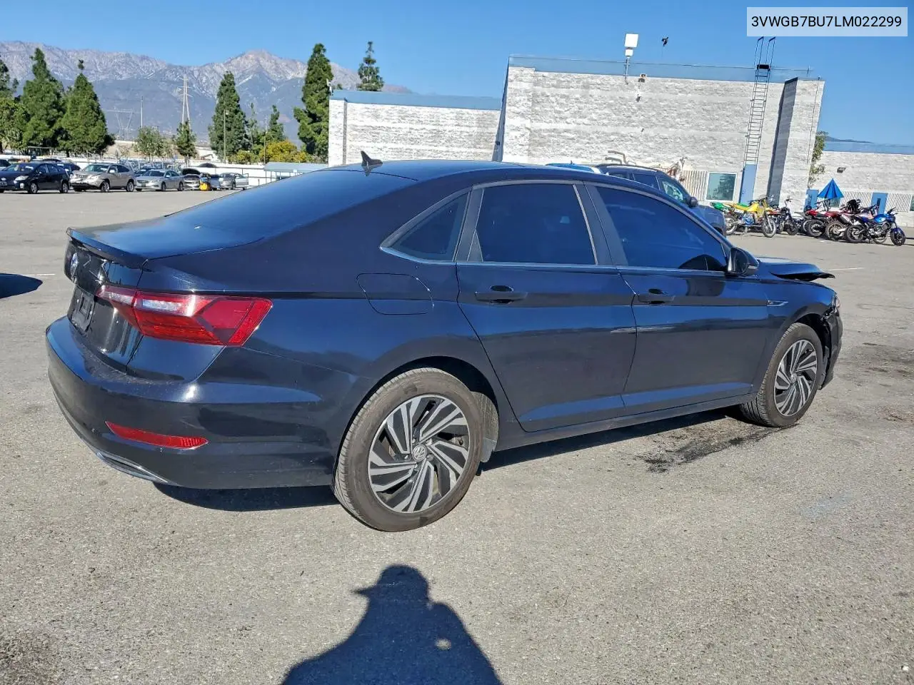 3VWGB7BU7LM022299 2020 Volkswagen Jetta Sel Premium