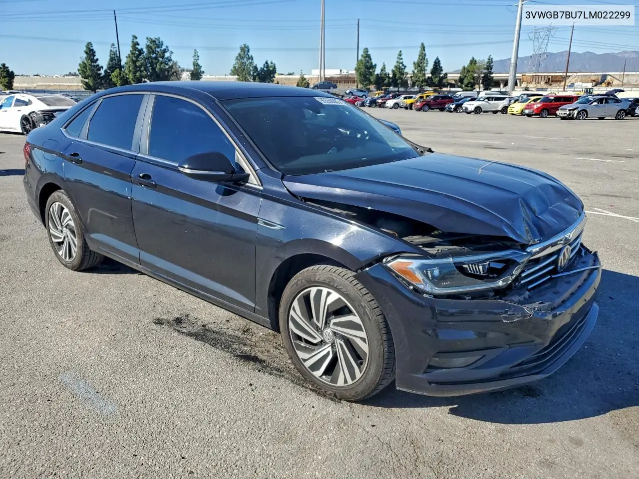 3VWGB7BU7LM022299 2020 Volkswagen Jetta Sel Premium