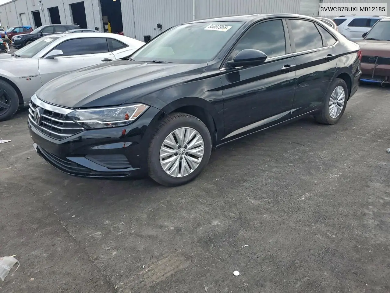 3VWCB7BUXLM012185 2020 Volkswagen Jetta S