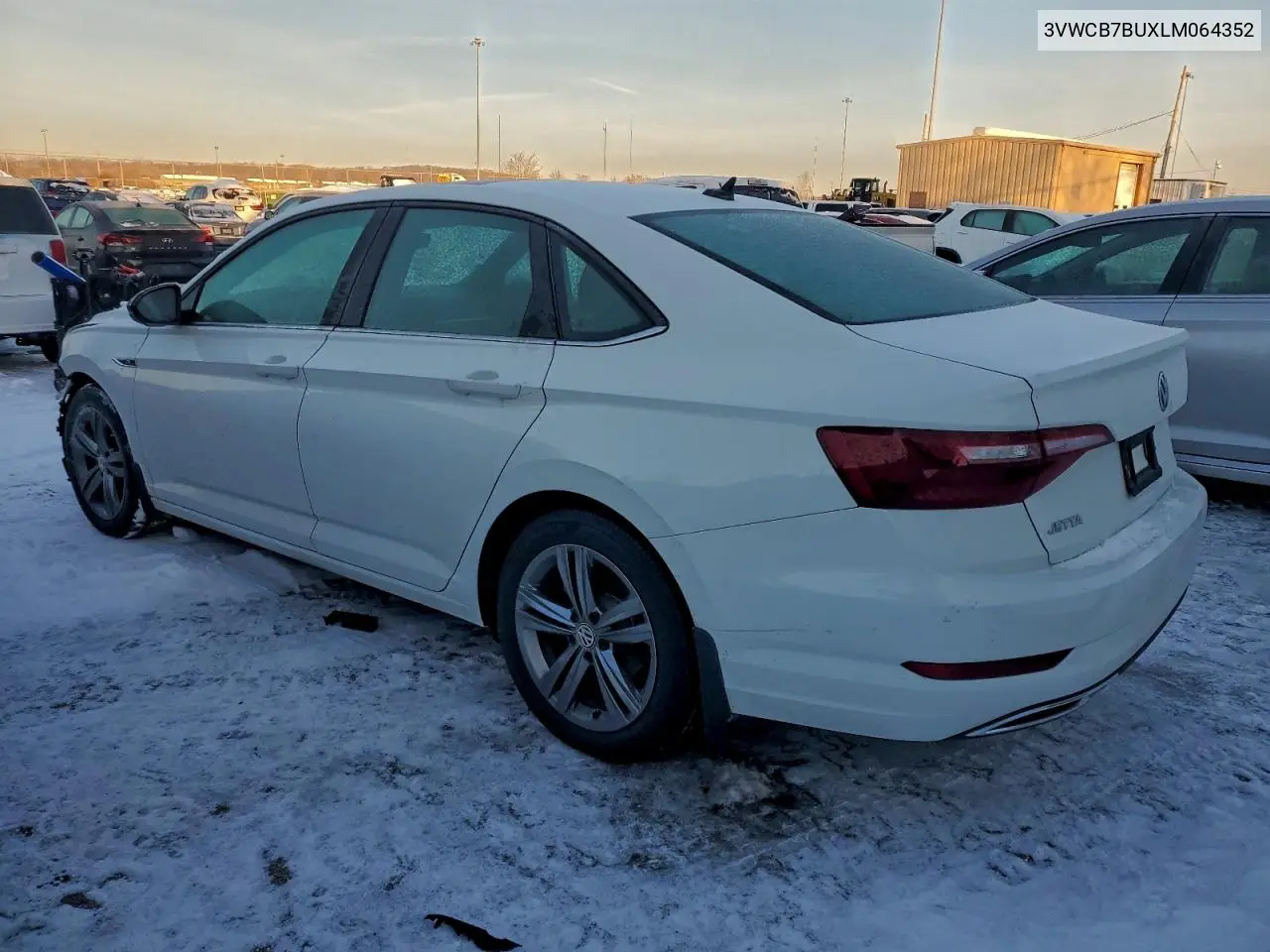 3VWCB7BUXLM064352 2020 Volkswagen Jetta S