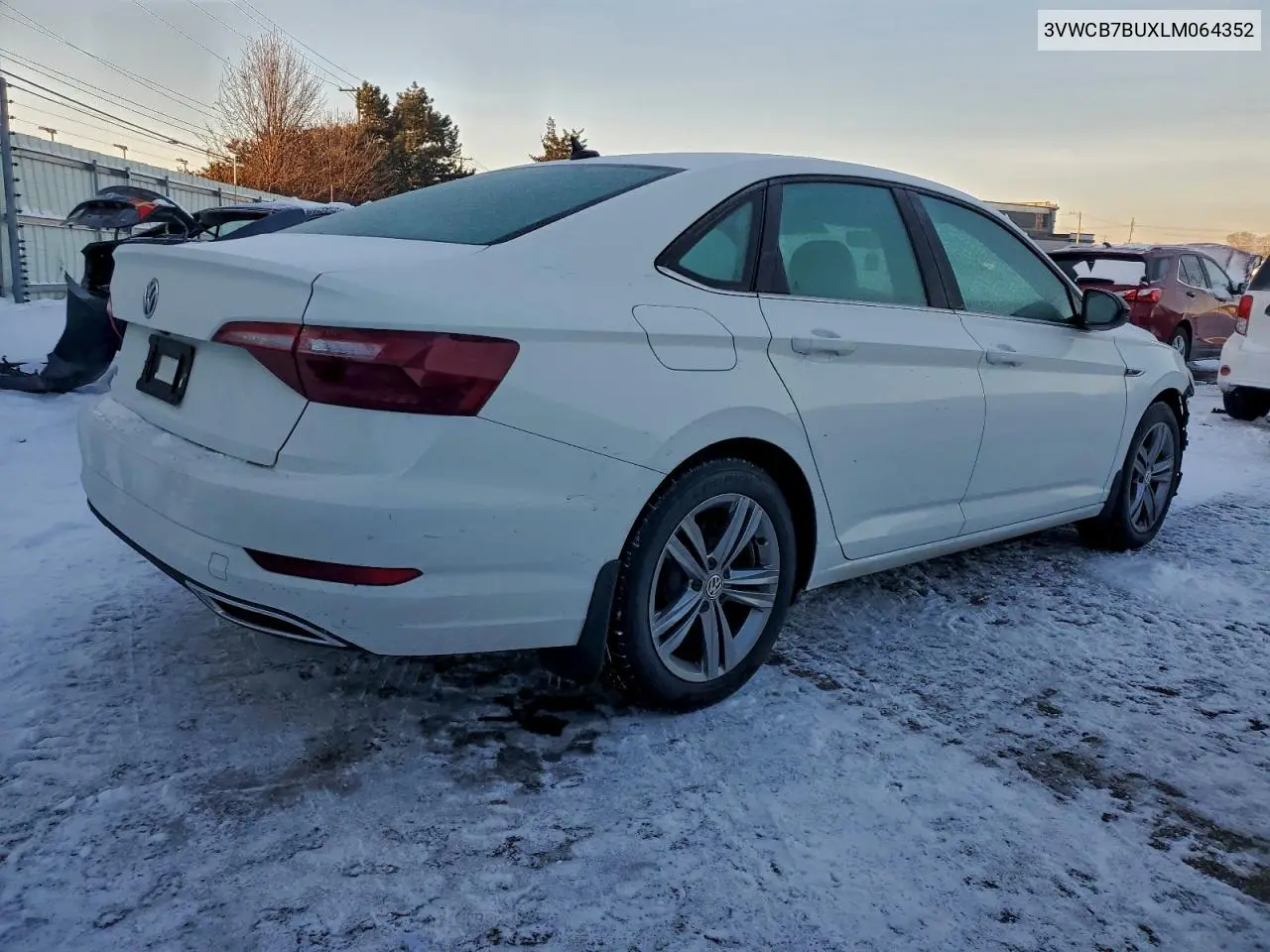 3VWCB7BUXLM064352 2020 Volkswagen Jetta S