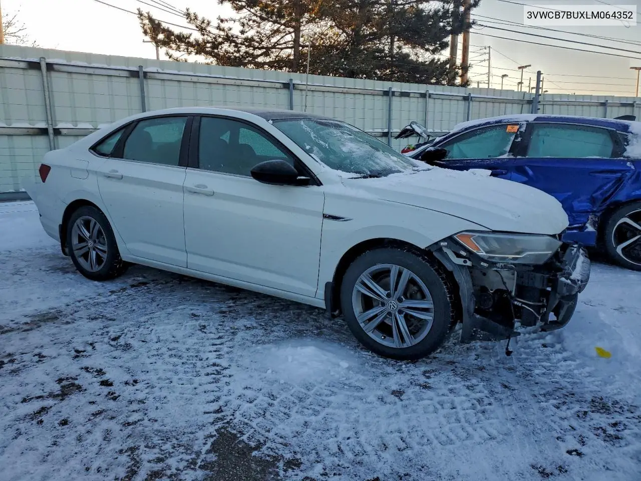 3VWCB7BUXLM064352 2020 Volkswagen Jetta S