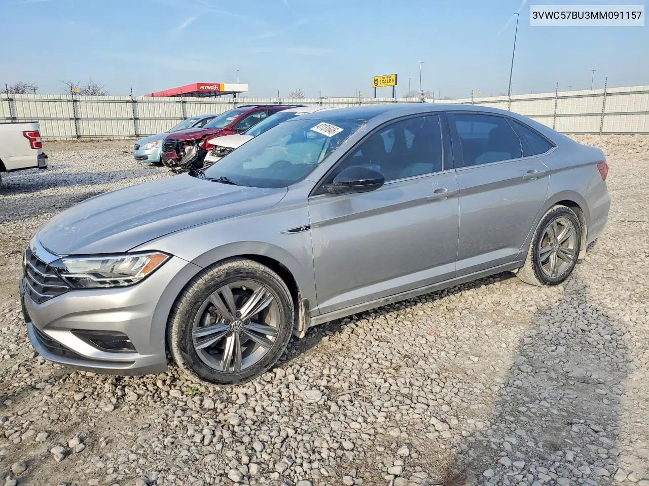 3VWC57BU3MM091157 2021 Volkswagen Jetta S