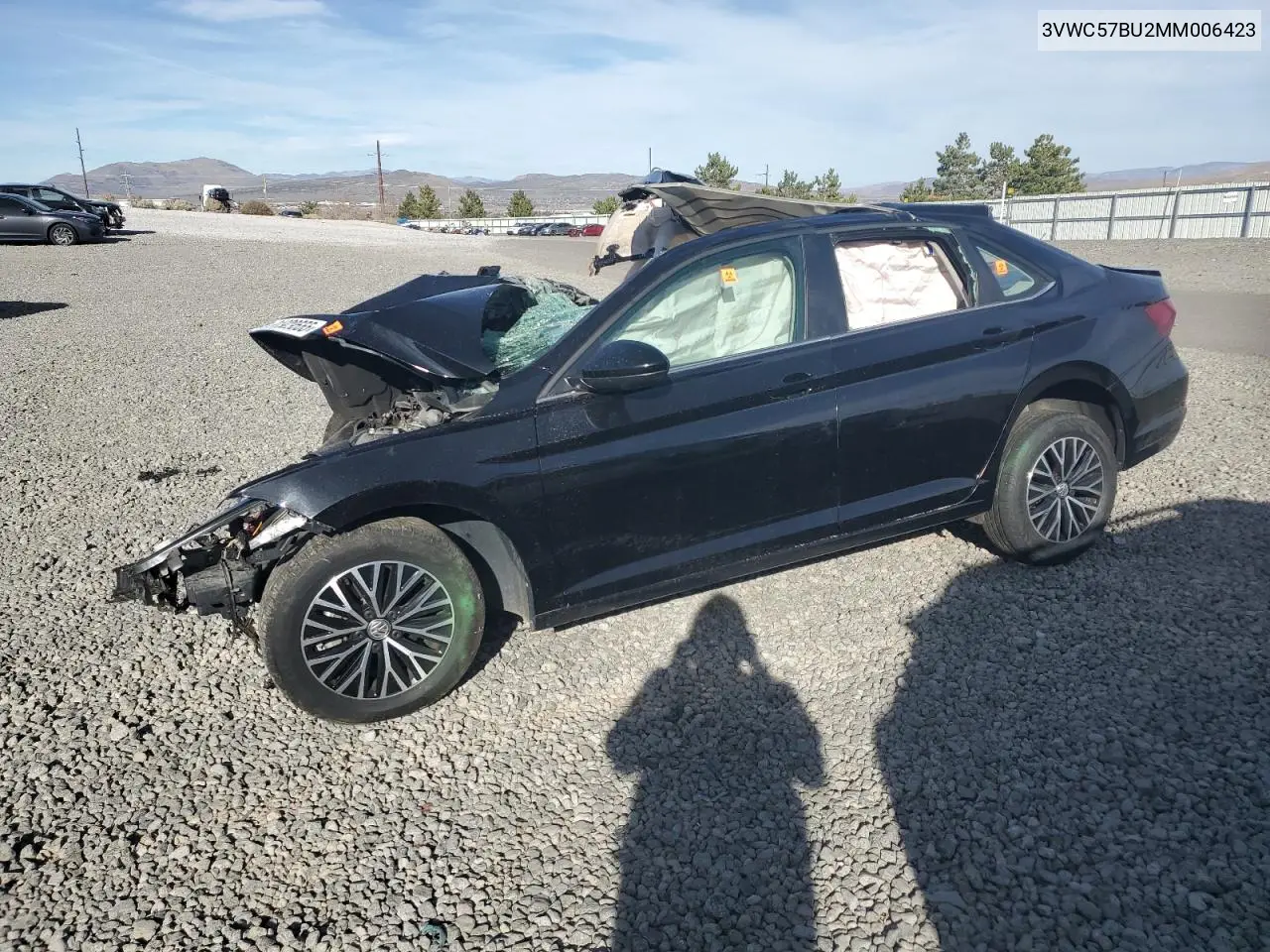 3VWC57BU2MM006423 2021 Volkswagen Jetta S