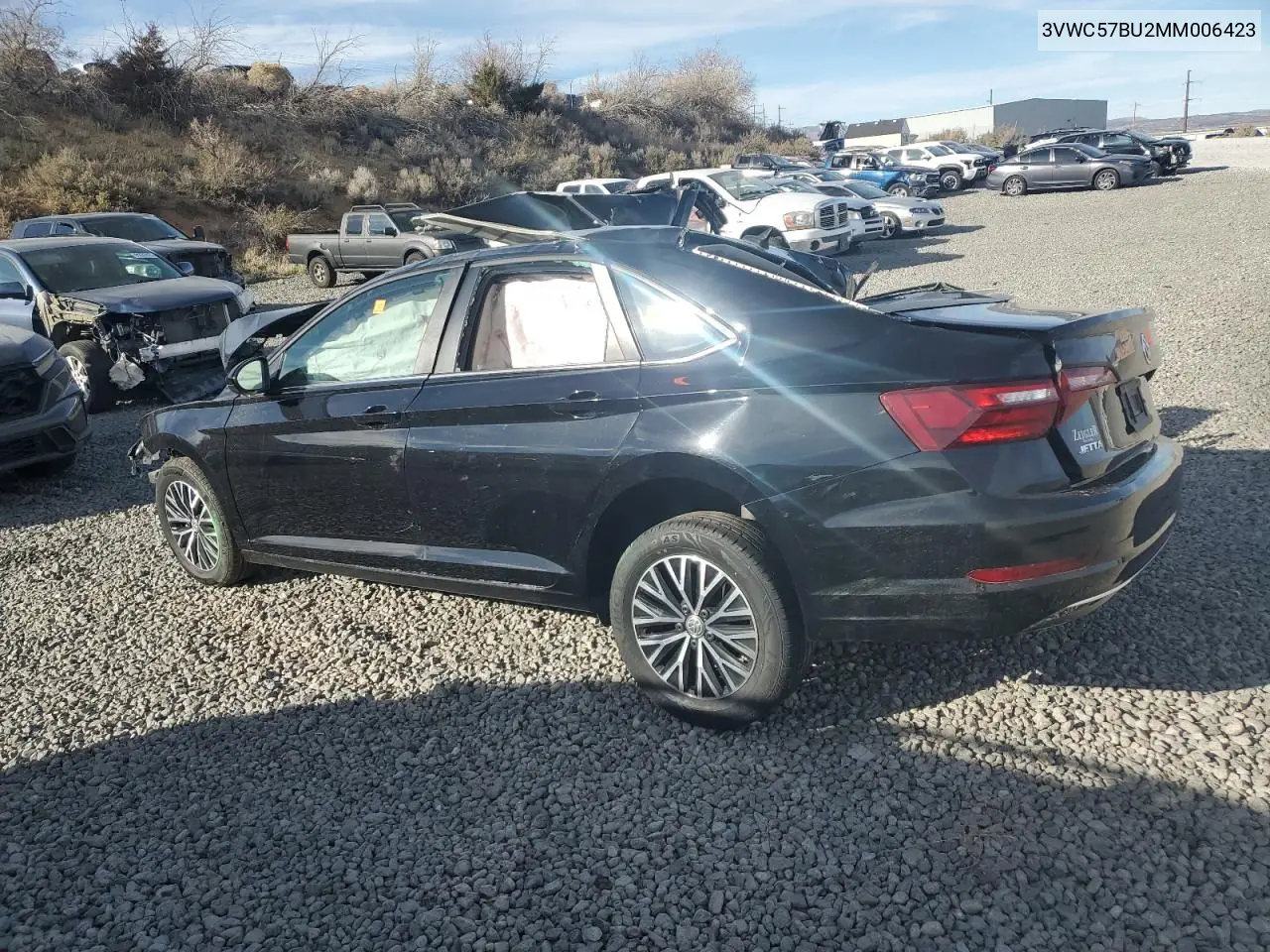 3VWC57BU2MM006423 2021 Volkswagen Jetta S