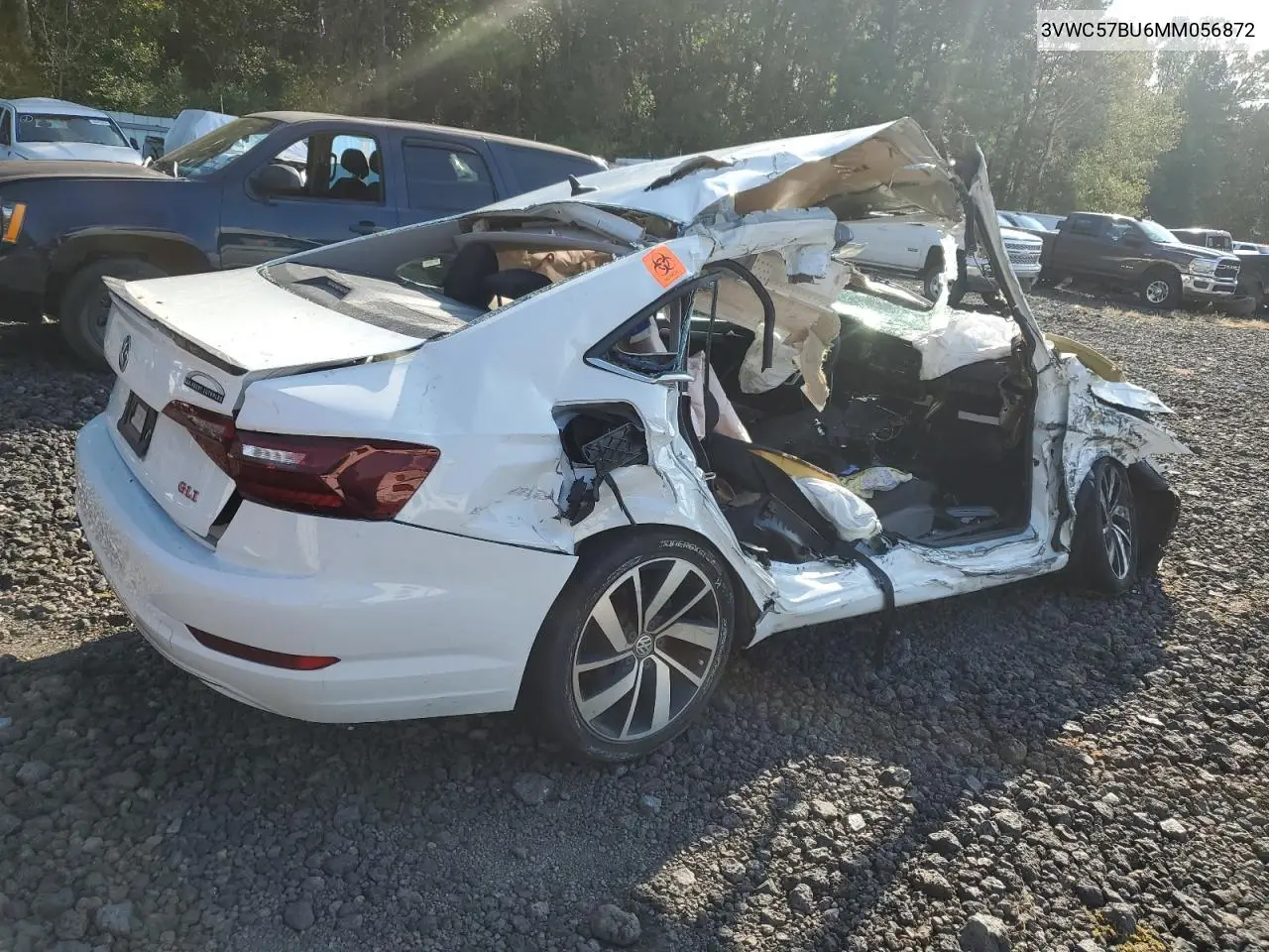 3VWC57BU6MM056872 2021 Volkswagen Jetta S