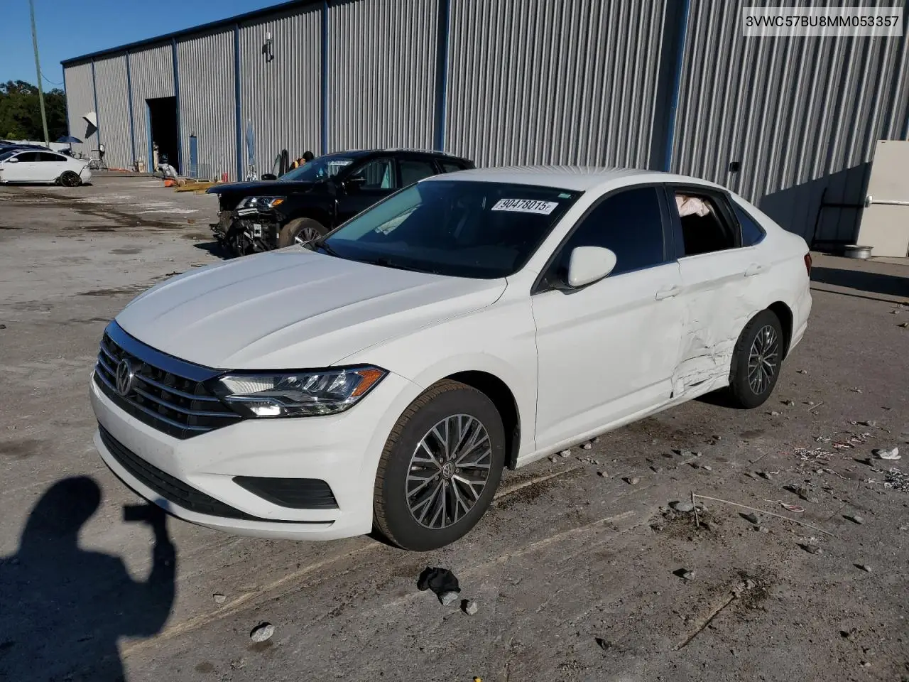 3VWC57BU8MM053357 2021 Volkswagen Jetta S
