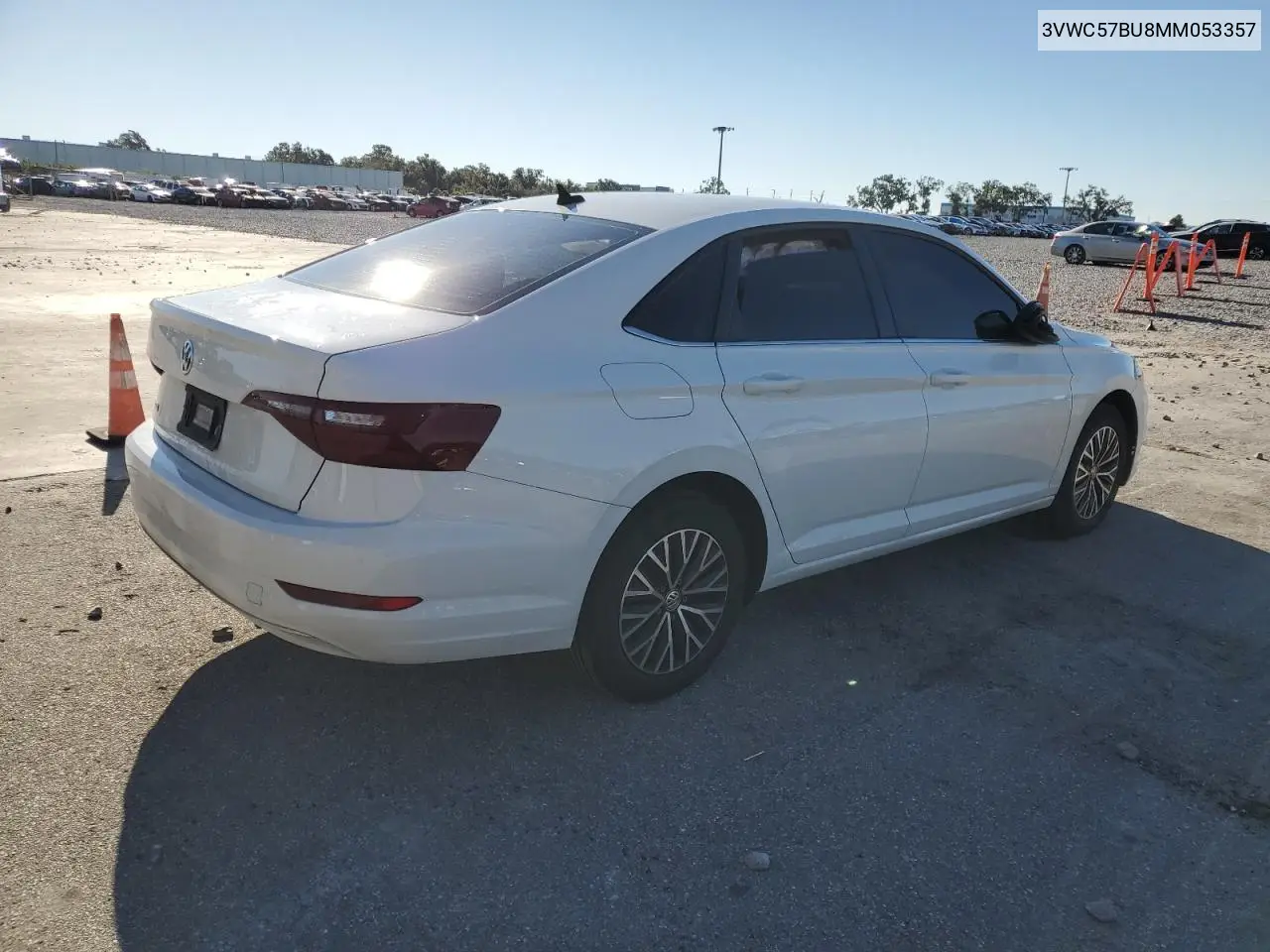 3VWC57BU8MM053357 2021 Volkswagen Jetta S
