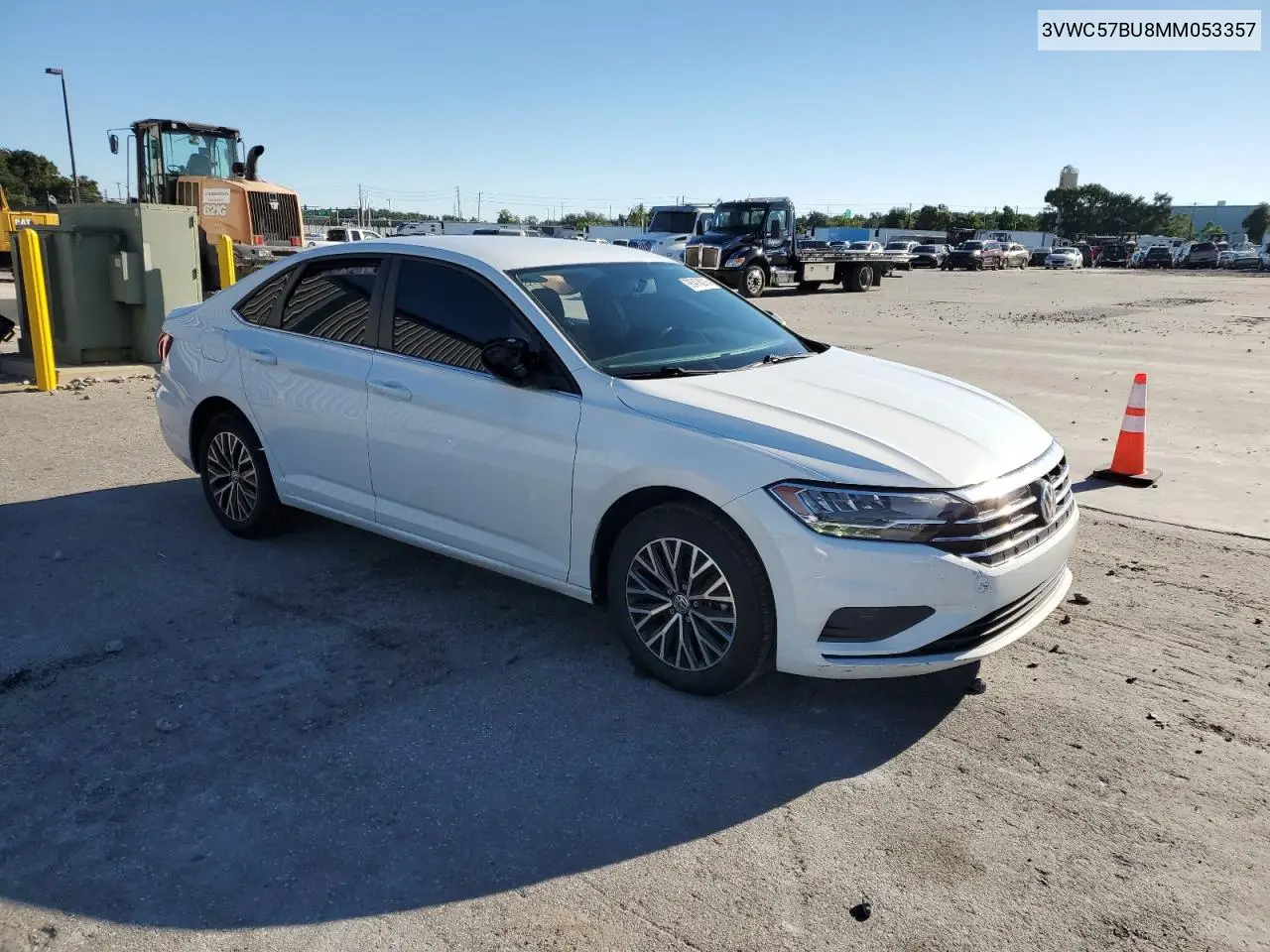 3VWC57BU8MM053357 2021 Volkswagen Jetta S
