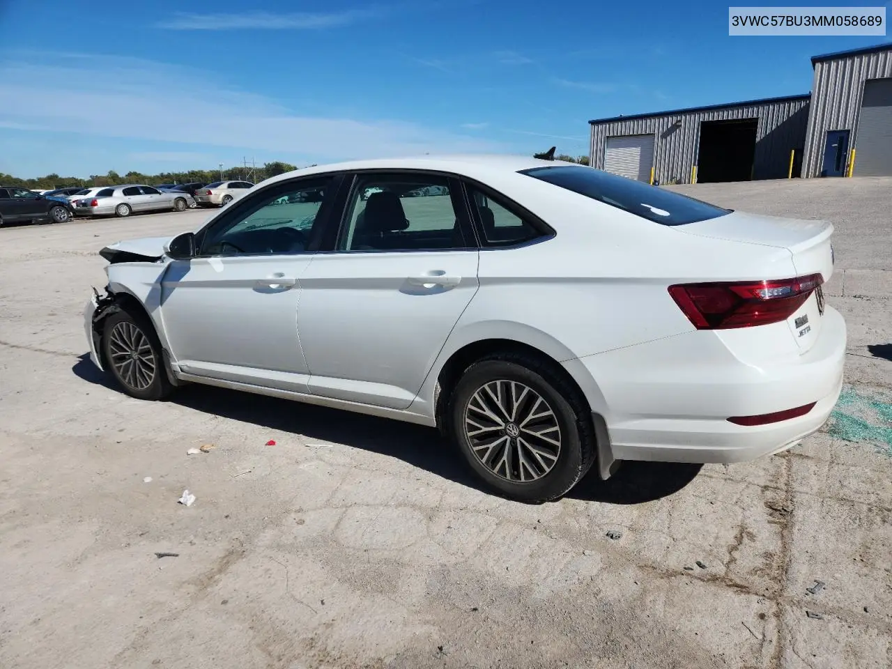 3VWC57BU3MM058689 2021 Volkswagen Jetta S