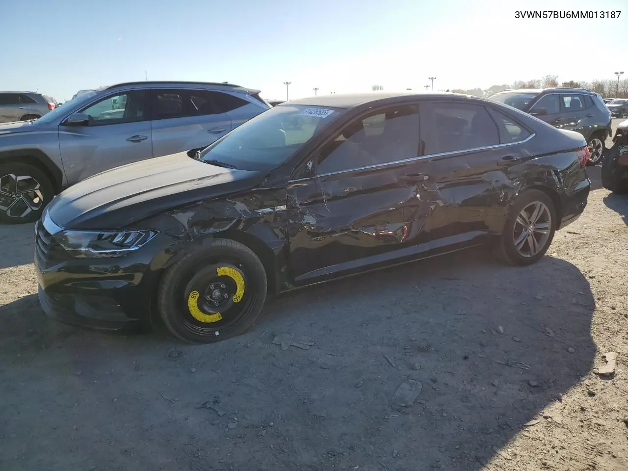3VWN57BU6MM013187 2021 Volkswagen Jetta S