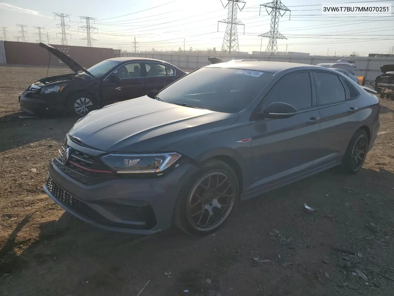 3VW6T7BU7MM070251 2021 Volkswagen Jetta Gli