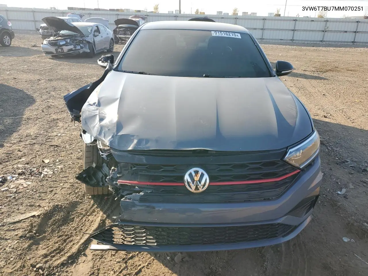 3VW6T7BU7MM070251 2021 Volkswagen Jetta Gli