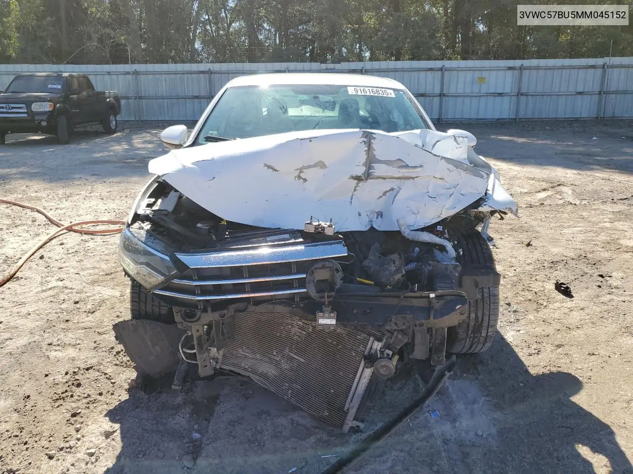 3VWC57BU5MM045152 2021 Volkswagen Jetta S