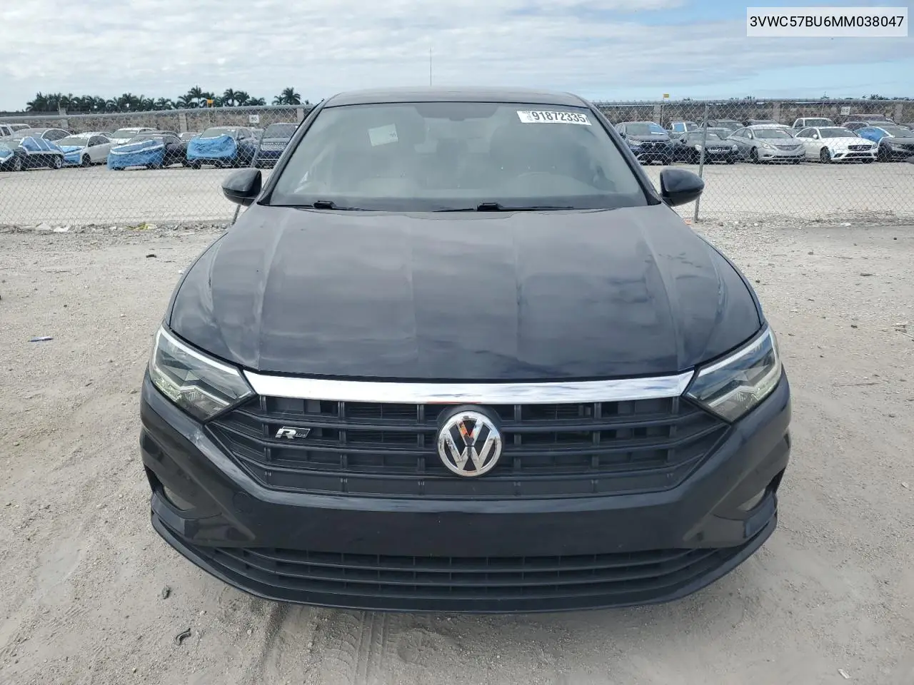 3VWC57BU6MM038047 2021 Volkswagen Jetta S