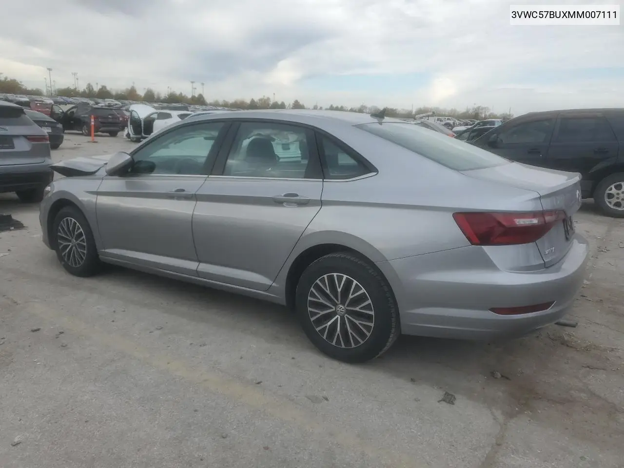 3VWC57BUXMM007111 2021 Volkswagen Jetta S