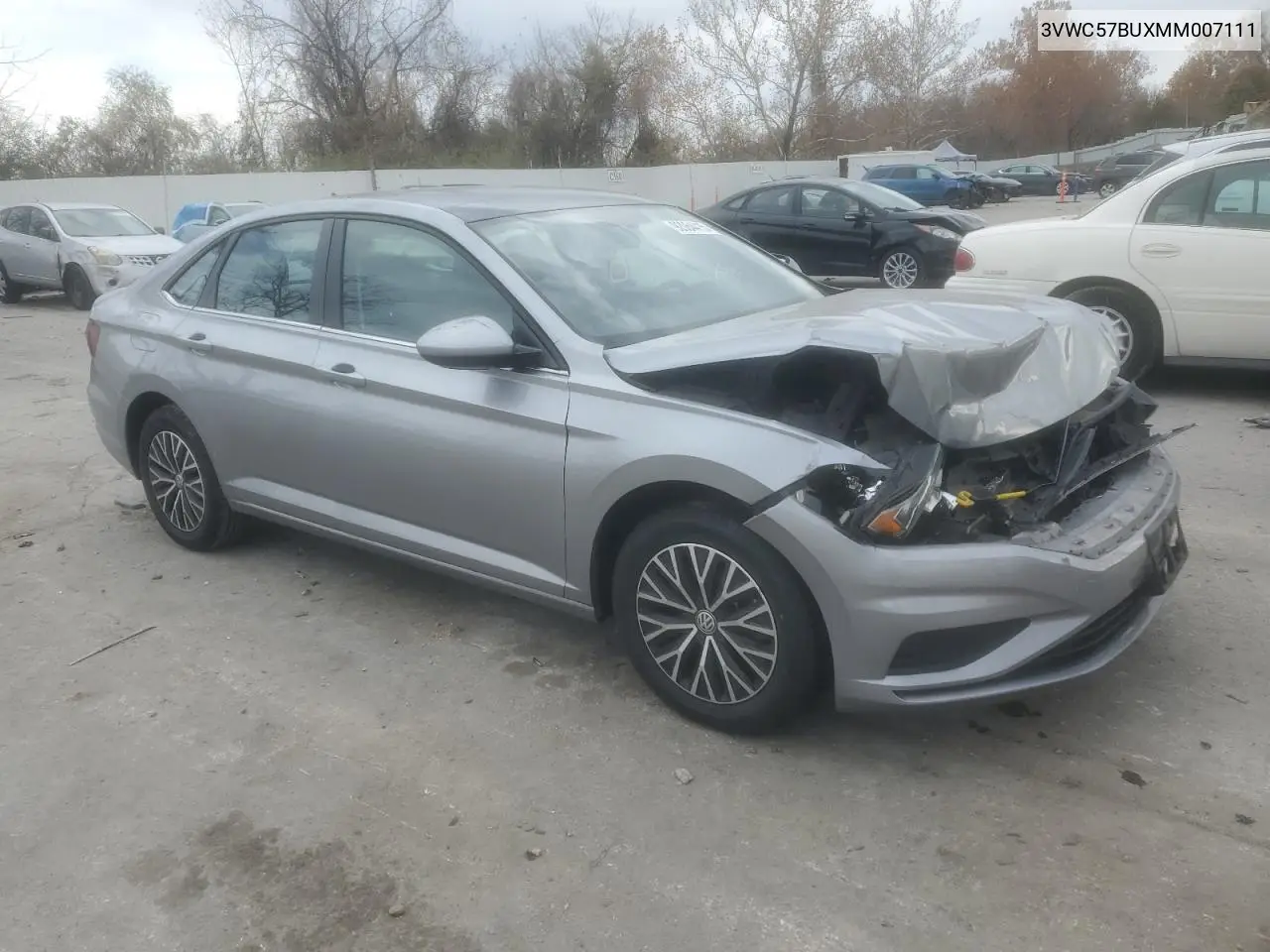 3VWC57BUXMM007111 2021 Volkswagen Jetta S