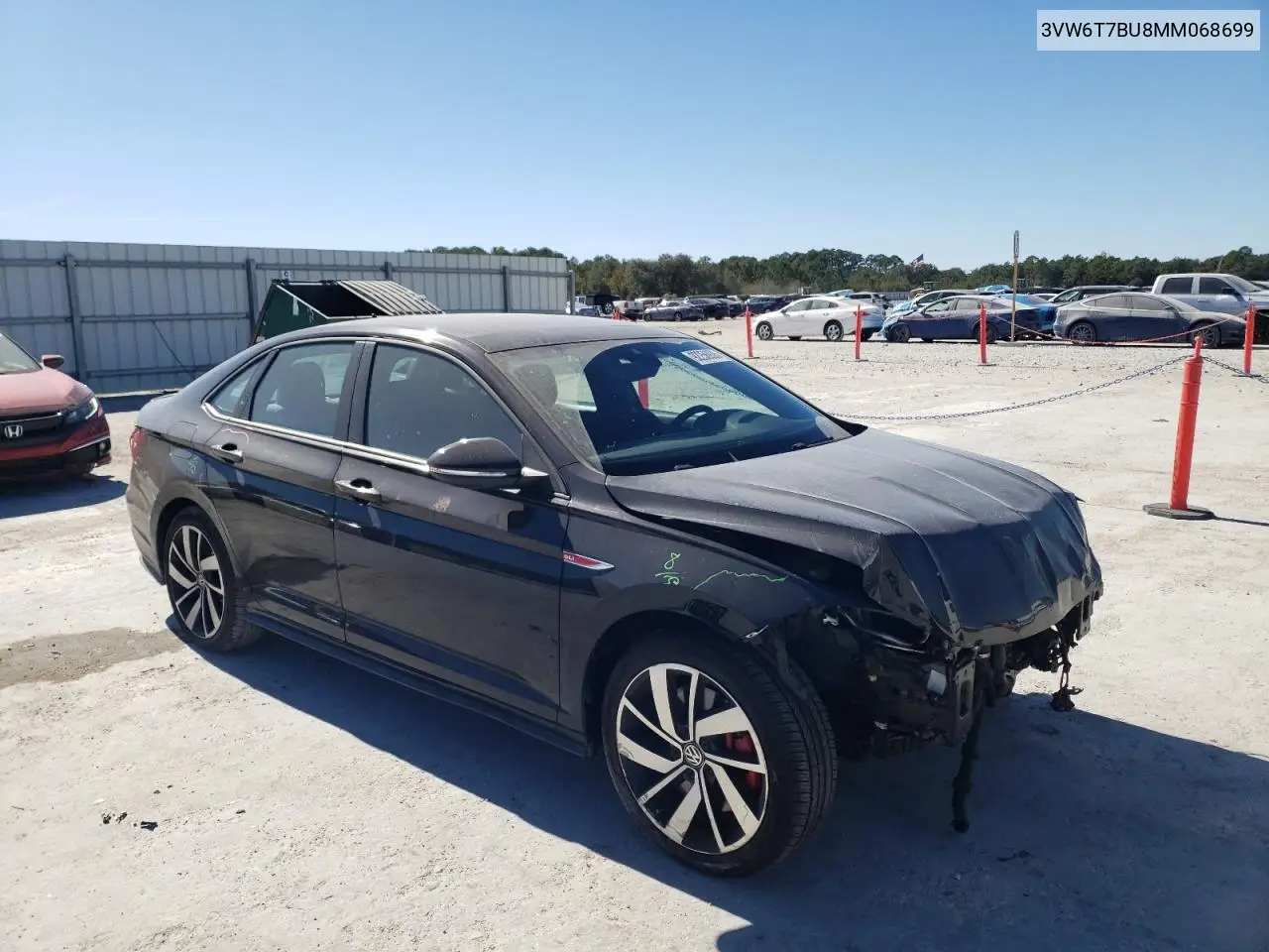 3VW6T7BU8MM068699 2021 Volkswagen Jetta Gli