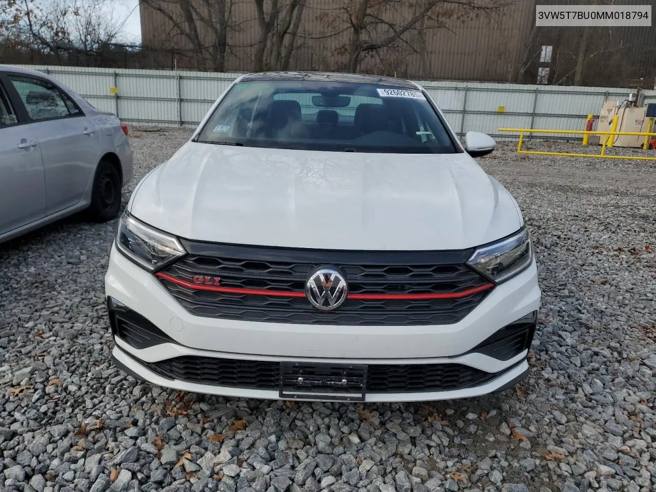 3VW5T7BU0MM018794 2021 Volkswagen Jetta Gli