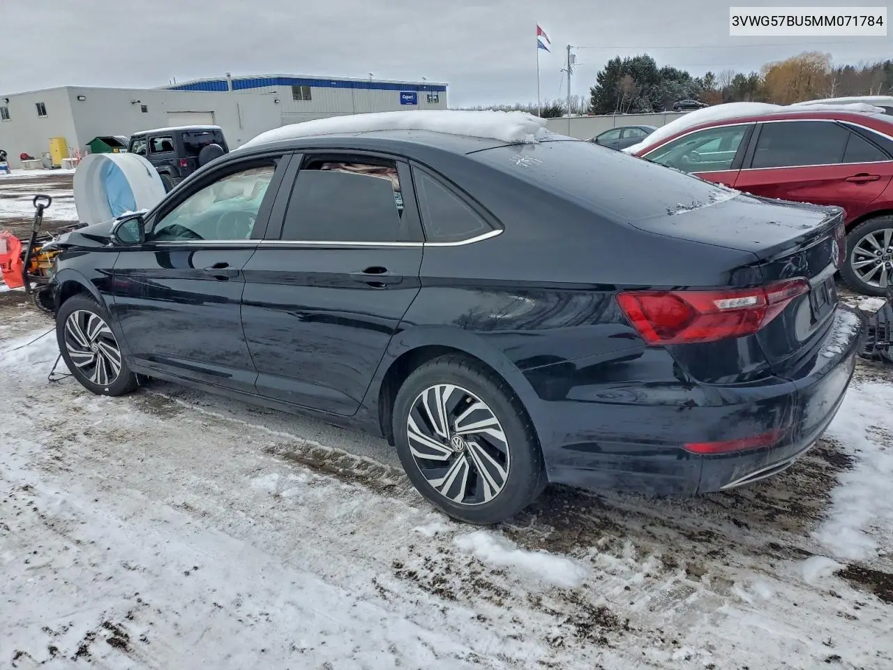 3VWG57BU5MM071784 2021 Volkswagen Jetta Sel Premium