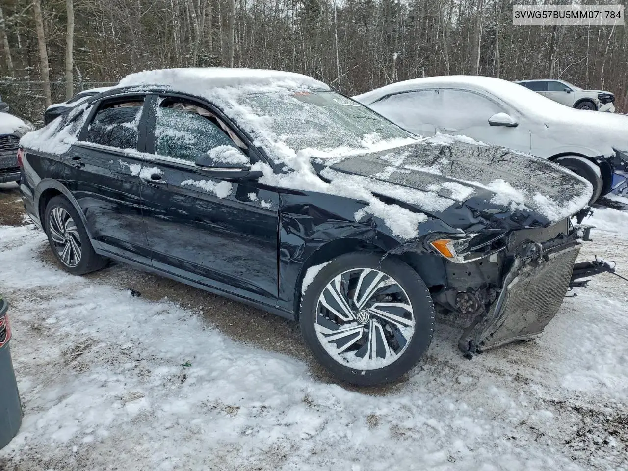 3VWG57BU5MM071784 2021 Volkswagen Jetta Sel Premium