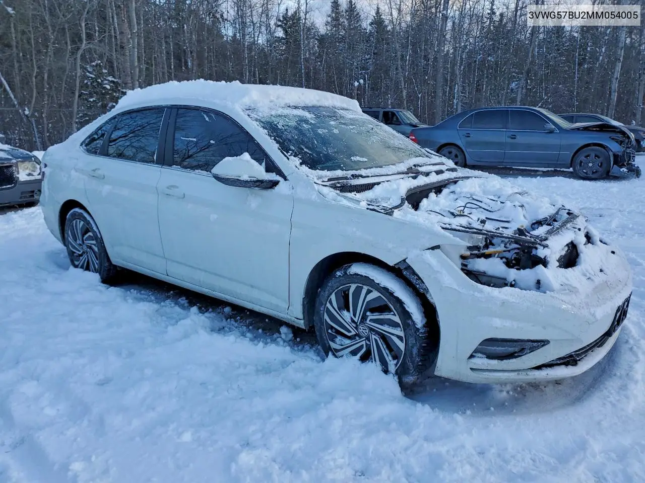 3VWG57BU2MM054005 2021 Volkswagen Jetta Sel Premium