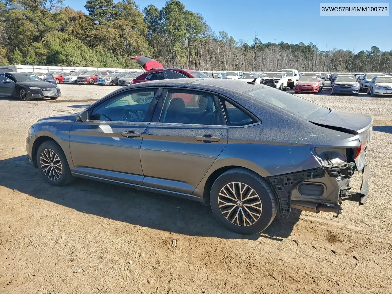 3VWC57BU6MM100773 2021 Volkswagen Jetta S