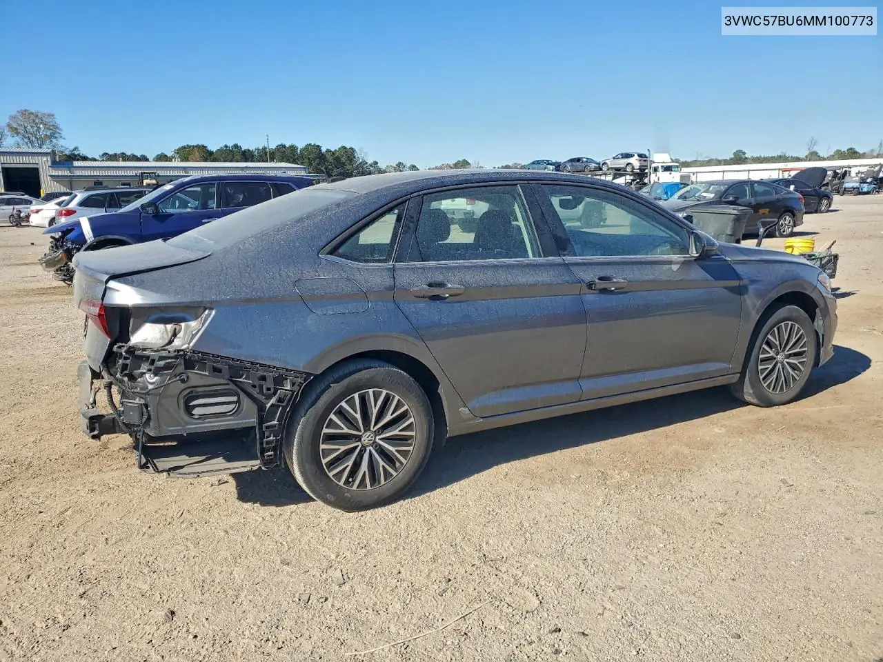 3VWC57BU6MM100773 2021 Volkswagen Jetta S