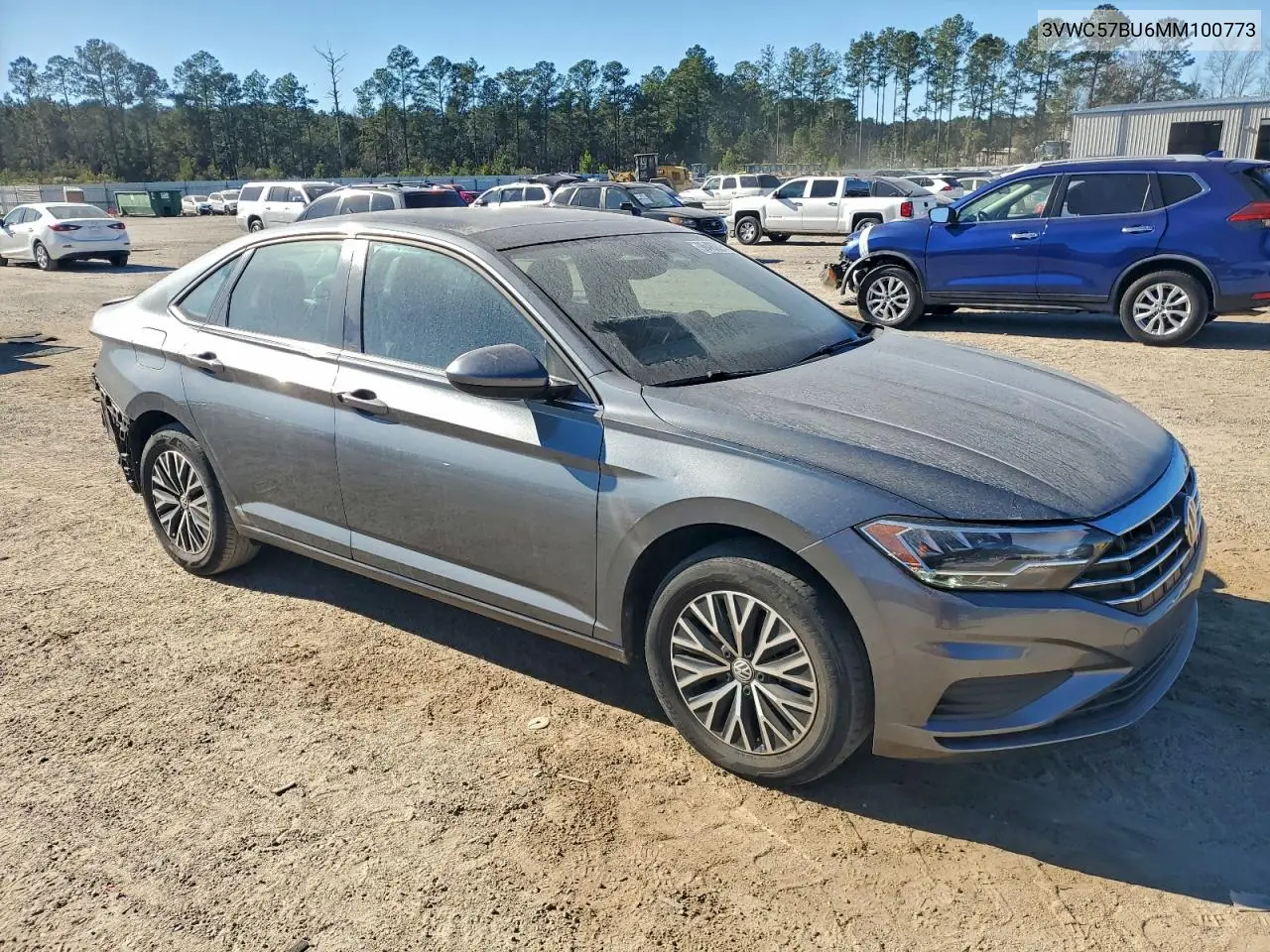 3VWC57BU6MM100773 2021 Volkswagen Jetta S