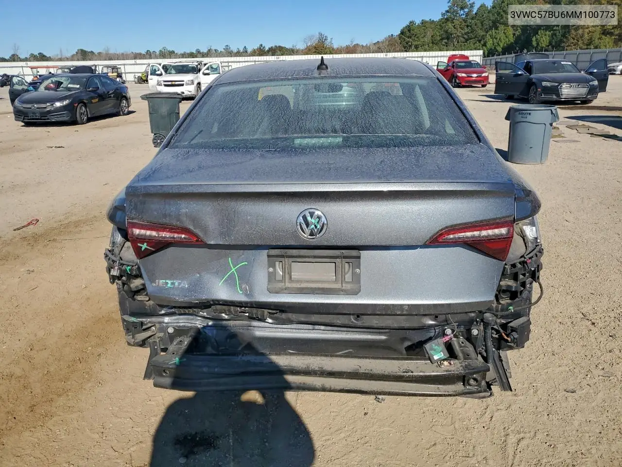 3VWC57BU6MM100773 2021 Volkswagen Jetta S