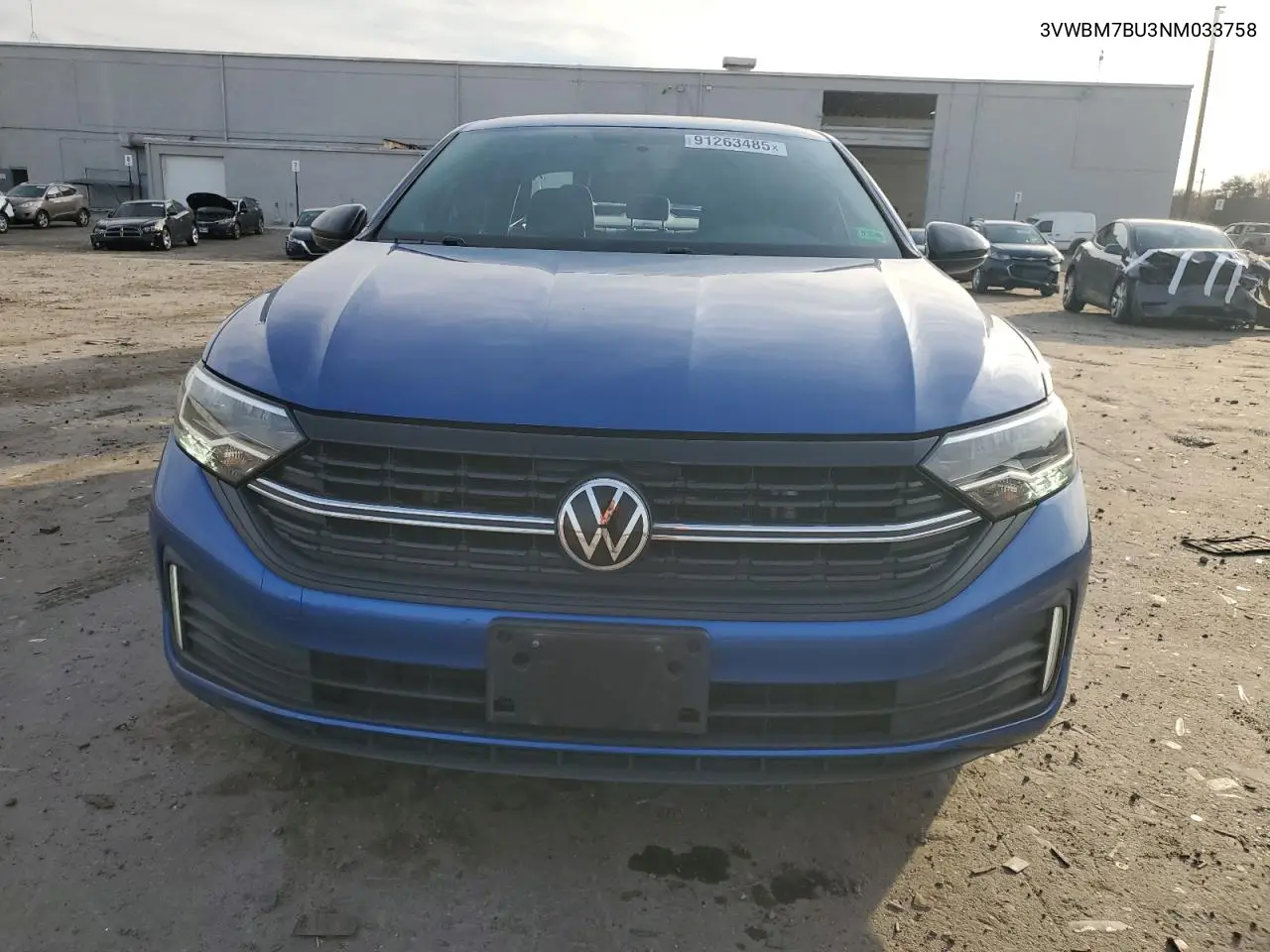 3VWBM7BU3NM033758 2022 Volkswagen Jetta Sport