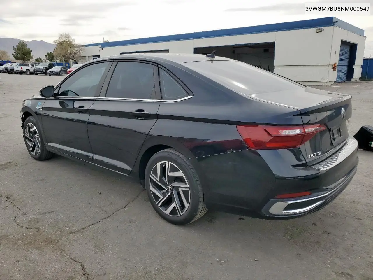 3VWGM7BU8NM000549 2022 Volkswagen Jetta Sel