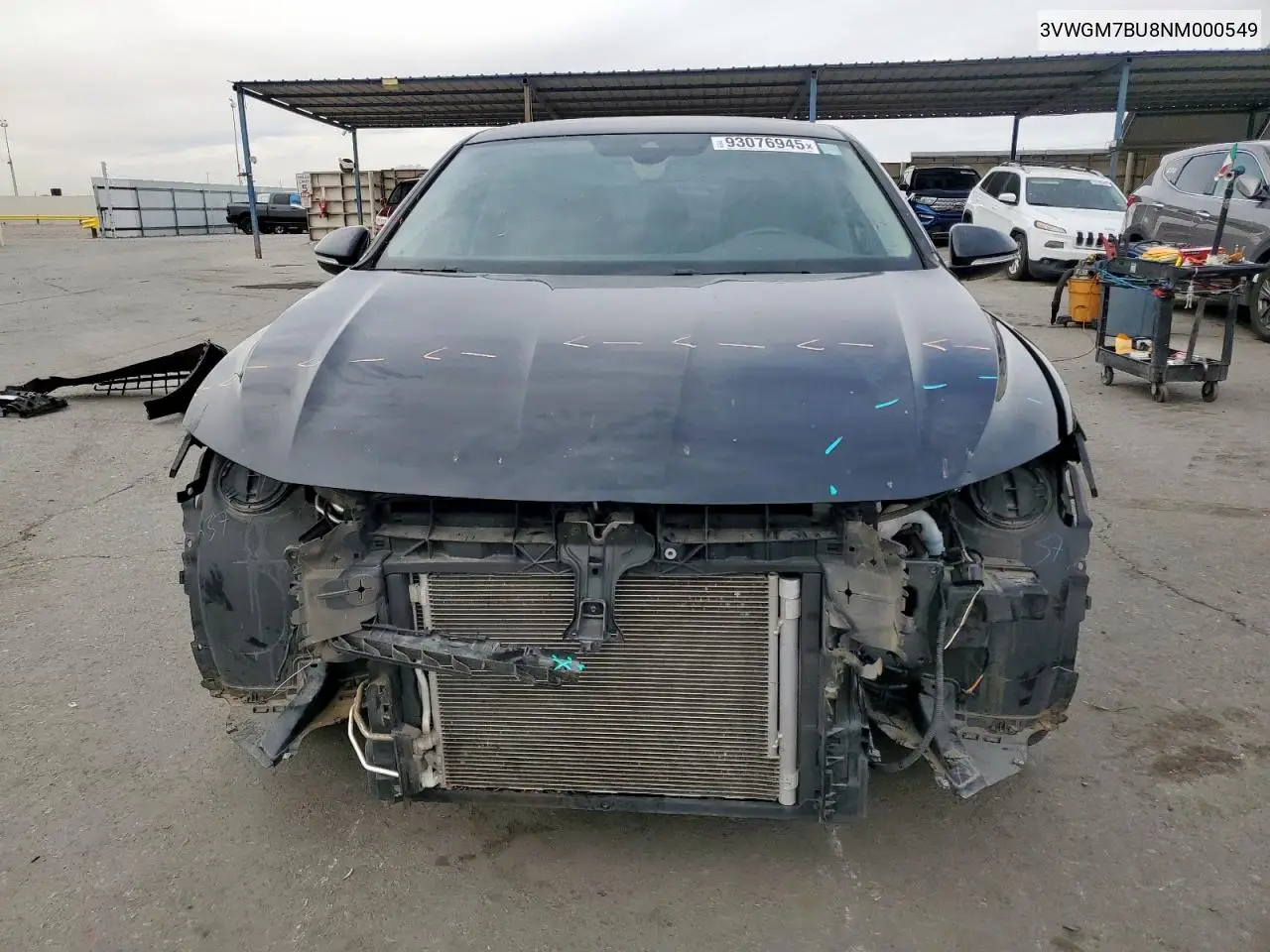 3VWGM7BU8NM000549 2022 Volkswagen Jetta Sel