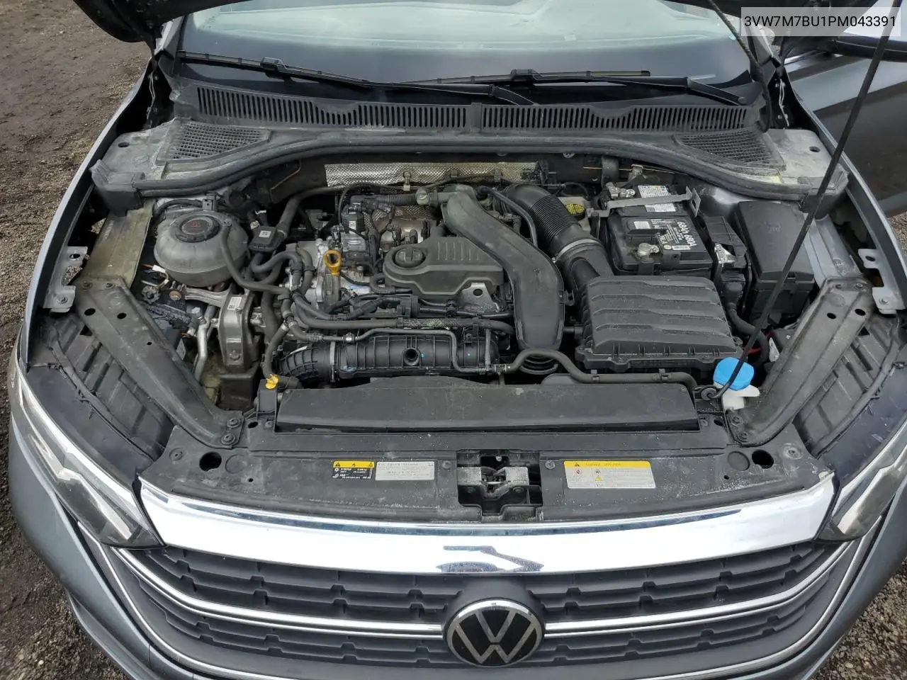 3VW7M7BU1PM043391 2023 Volkswagen Jetta Se
