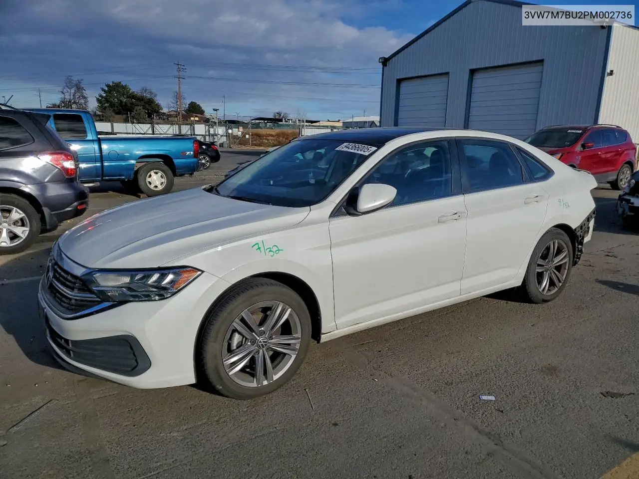 3VW7M7BU2PM002736 2023 Volkswagen Jetta Se