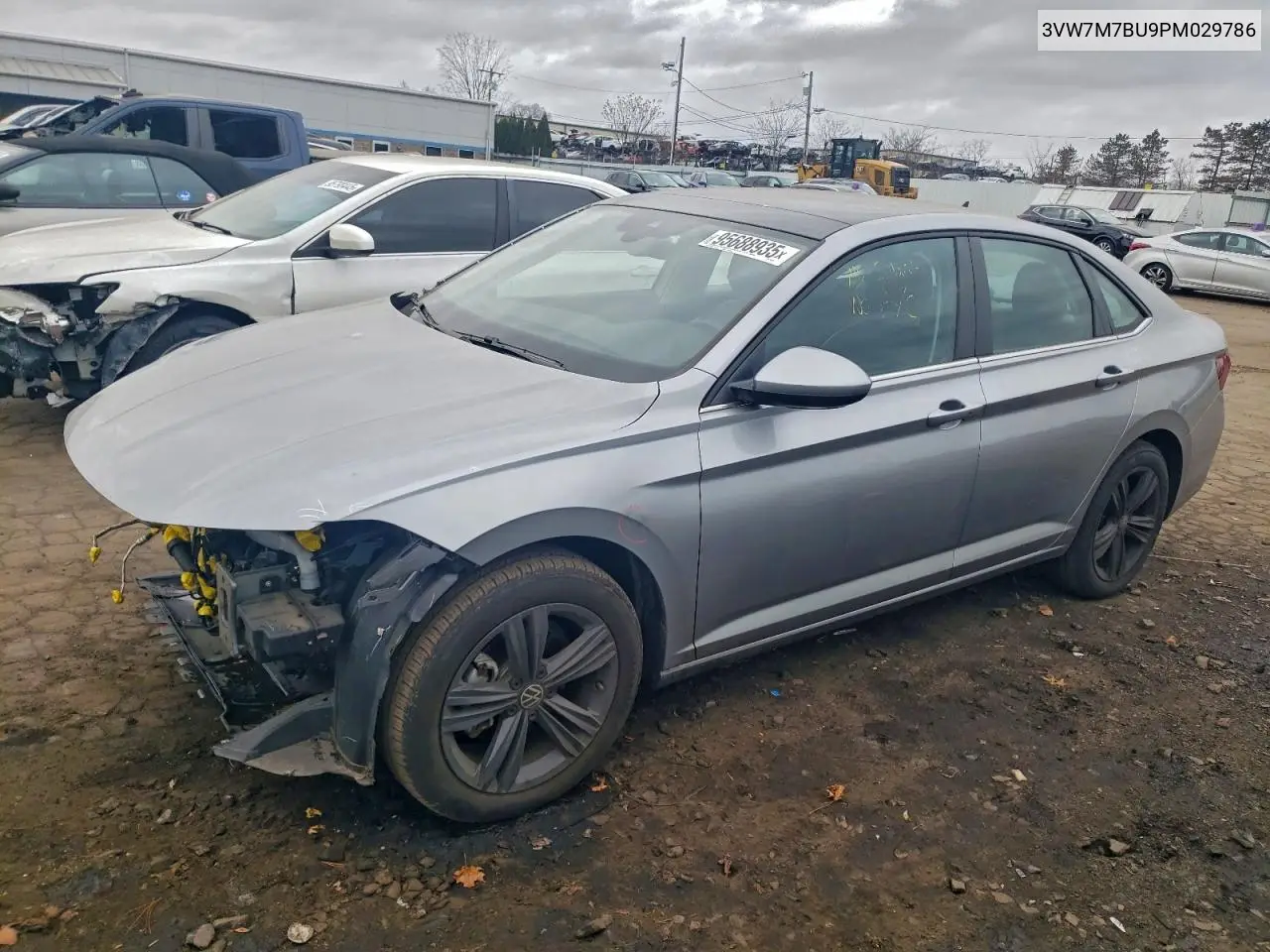 3VW7M7BU9PM029786 2023 Volkswagen Jetta Se